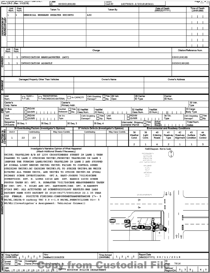 UPDATE Isaiah Sherman Killed, Ashley Sherman, Destiny Hudson Injured