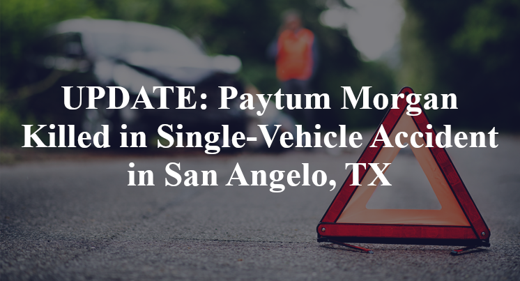 Paytum Morgan Single-Vehicle Accident San Angelo, TX