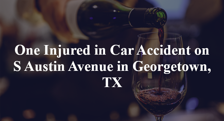 One Injured in Car Accident on S Austin Avenue in Georgetown, TX