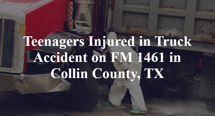 Teenagers Truck Accident FM 1461 Collin County, TX