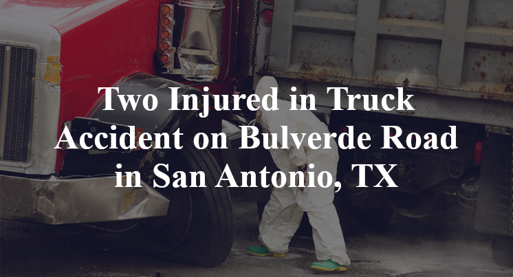 Truck Accident Bulverde Road chimney springs San Antonio, TX