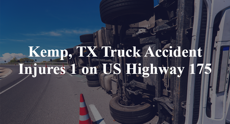 Kemp, TX Truck Accident US Highway 175