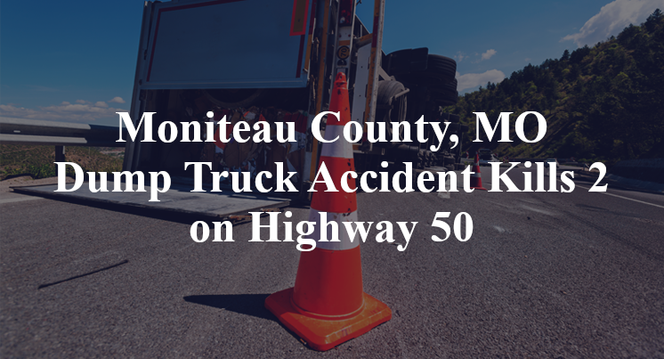 Moniteau County, MO Dump Truck Accident Highway 50 springer hill