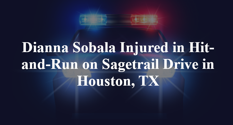 Dianna Sobala Injured in Hit-and-Run on Sagetrail Drive in Houston, TX