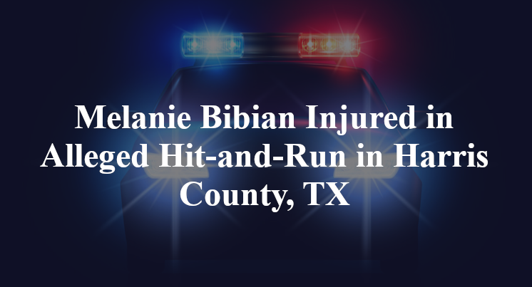 Melanie Bibian Injured in Alleged Hit-and-Run in Harris County, TX
