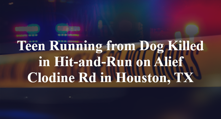 Teen Running from Dog Killed in Hit-and-Run on Alief Clodine Rd in Houston, TX