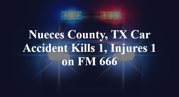 Nueces County, TX Car Accident Kills 1, Injures 1 on FM 666