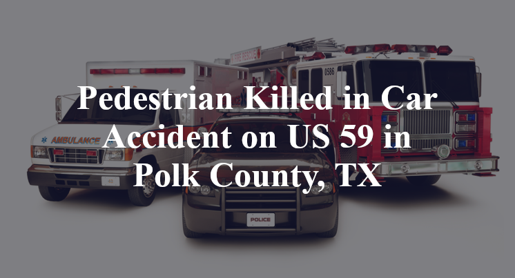 Pedestrian Killed in Car Accident on US 59 in Polk County, TX