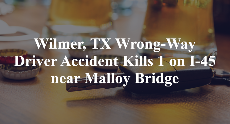 Wilmer, TX Wrong-Way Driver Accident Kills 1 on I-45 near Malloy Bridge