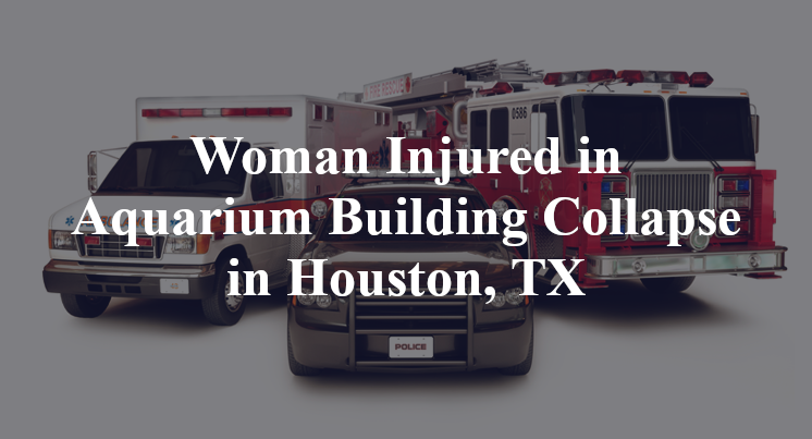 Woman Injured in Aquarium Building Collapse in Houston, TX