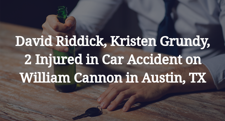 David Riddick, Kristen Grundy, 2 Injured in Car Accident on William